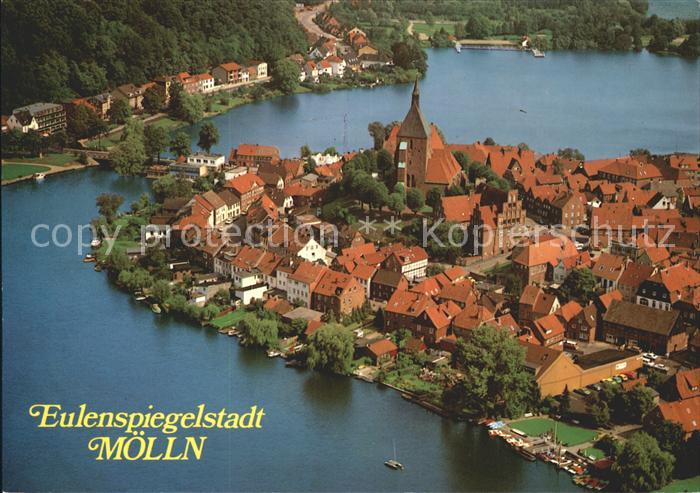 Moelln Lauenburg Fliegeraufnahme