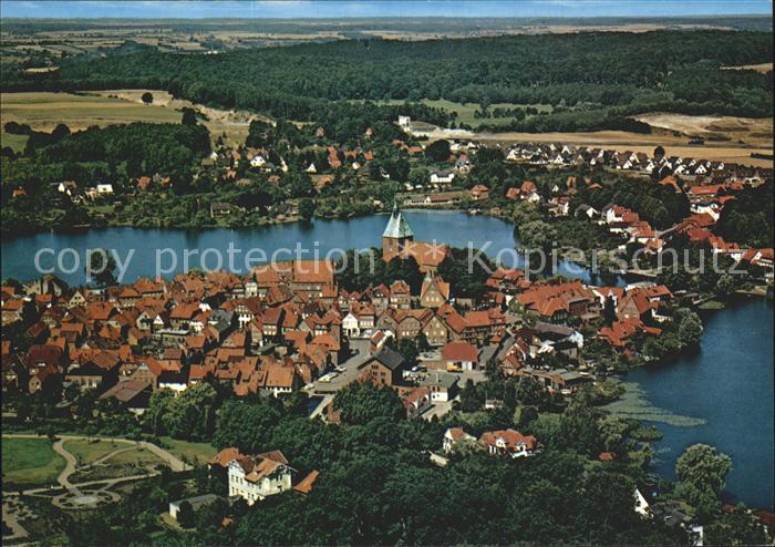 Moelln Lauenburg Fliegeraufnahme