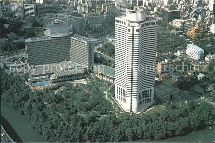 Tokyo The New Otani Hotel Fliegeraufnahme