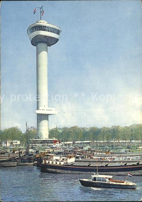 Schiedam Euromast mit Hafen