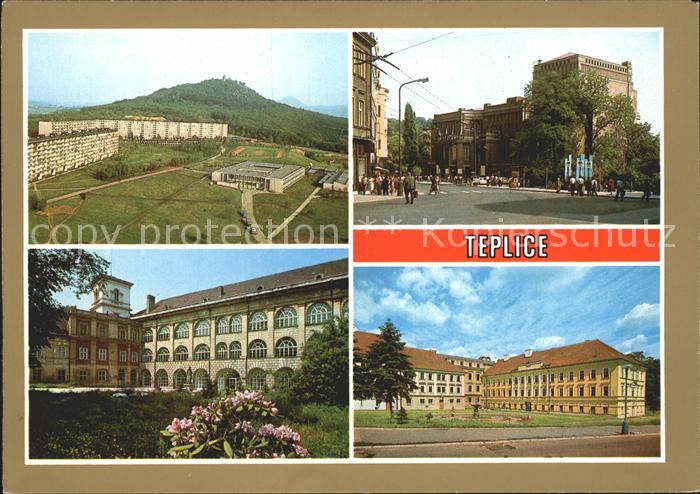 Teplice Sidliste Doubravka Krusnohorske divadio Zamecke nadvori
