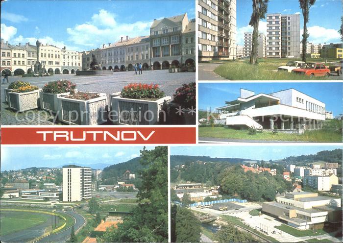 Trutnov Gottwaldovo namesti Sidliste Sestidomi Motel Horal