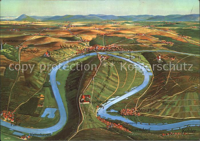 Volkach Mainschleife Nordheim Koehler