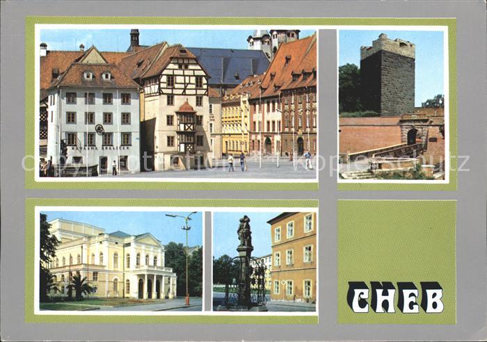 Cheb Eger Ortsansichten