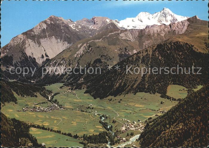 Kals Grossglockner Fliegeraufnahme