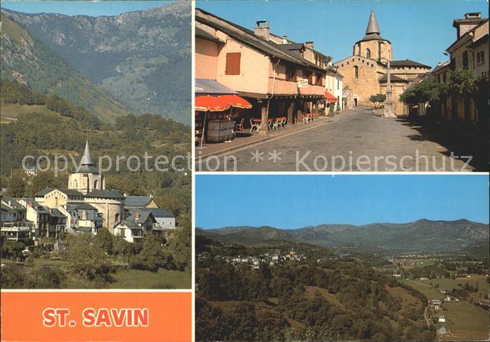 Saint-Savin Hautes-Pyrenees Eglise Abbatiale Argeles-Gazost