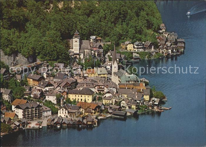 Hallstatt Austria Fliegeraufnahme