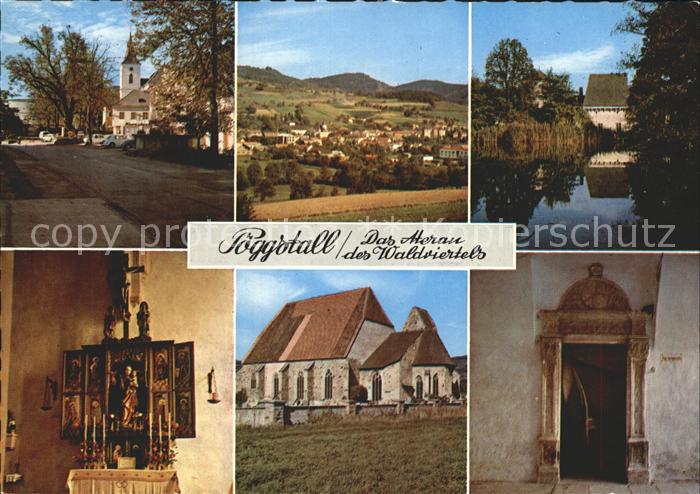 Poeggstall Kirche Inneres Teich