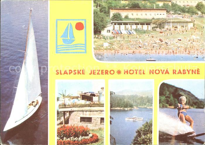 Nova Rabyne Slapske Jezero Hotel Segelboot