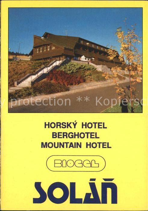 Velke Karlovice Horsky Hotel Biocel Solan