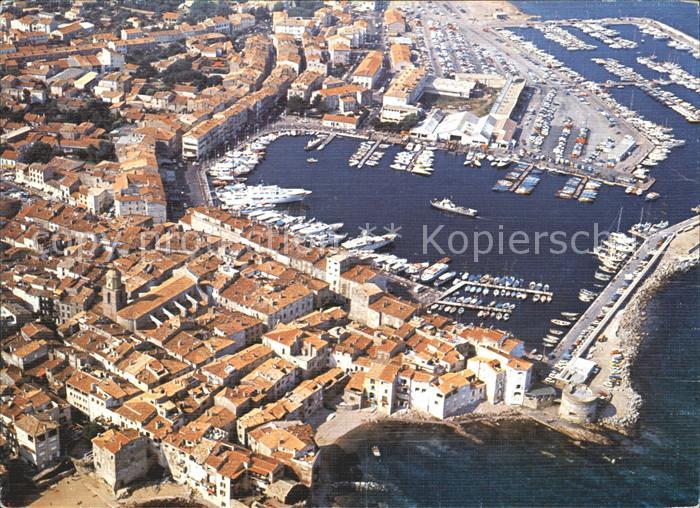 Saint Tropez Var Port Fliegeraufnahme