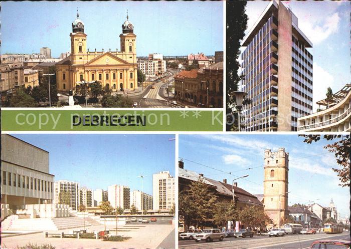 Debrecen Debrezin Hochhaus Turm Schloss