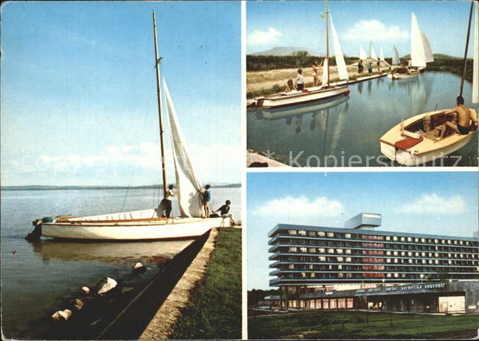 Balaton Plattensee Segelboot