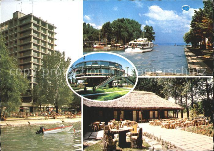 Balaton Plattensee Faehre Hochhaus
