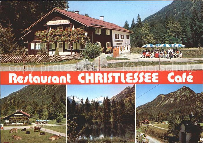 Oberstdorf Restaurant Christlessee