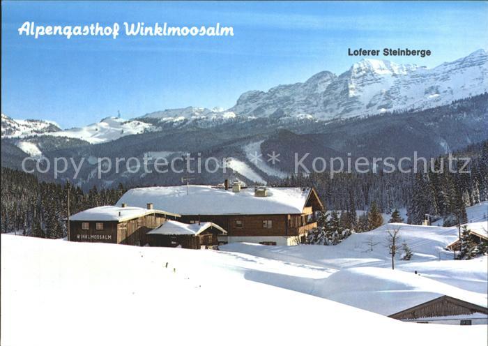 Reit Winkl Alpengasthof Winklmoosalm Loferer Steinberge