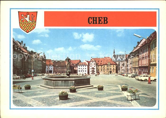 Cheb Eger Namesti krale Jiriho Podebrad