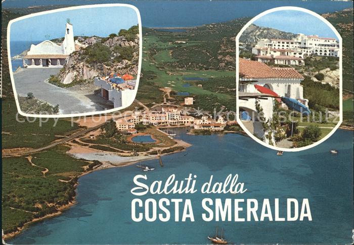 Costa Smeralda Fliegeraufnahme