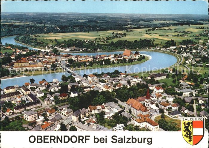 Oberndorf Salzburg Fliegeraufnahme