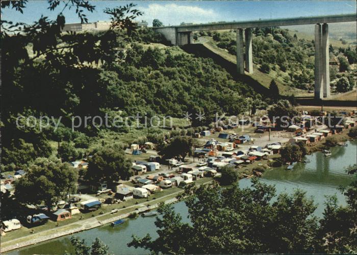 Limburg Lahn Campingplatz Bruecke