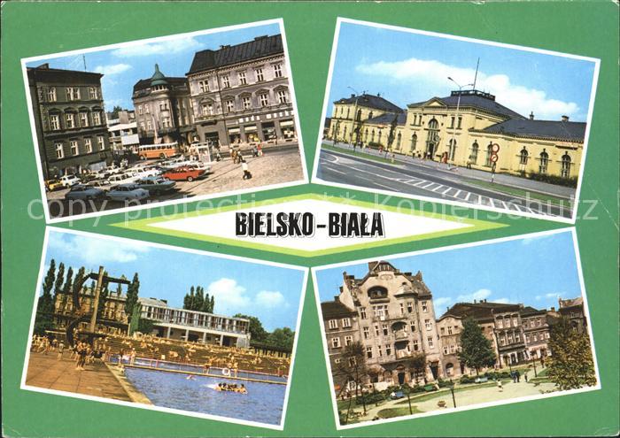 Bielsko-Biala Plac Baleslawa Chrobrego Dworzec PKP
