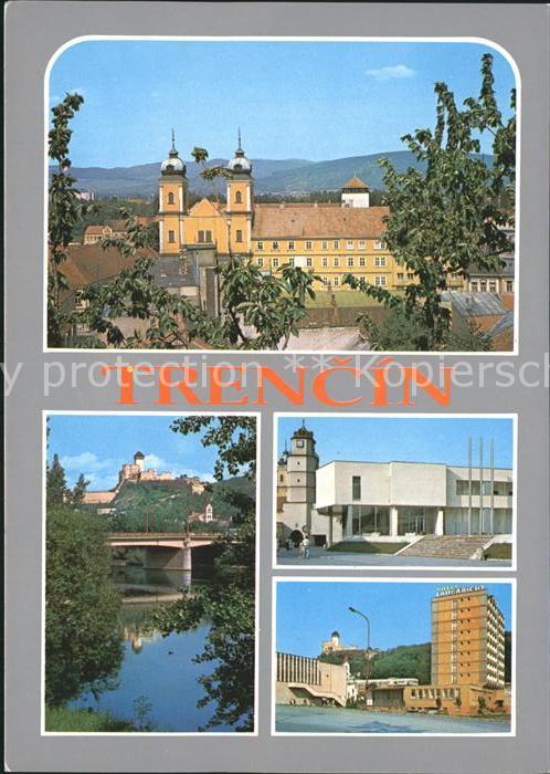 Trencin Trentschinteplitz Schloss slobodne kralovsko mesto