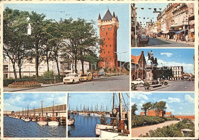 Esbjerg Turm Hafen Denkmal