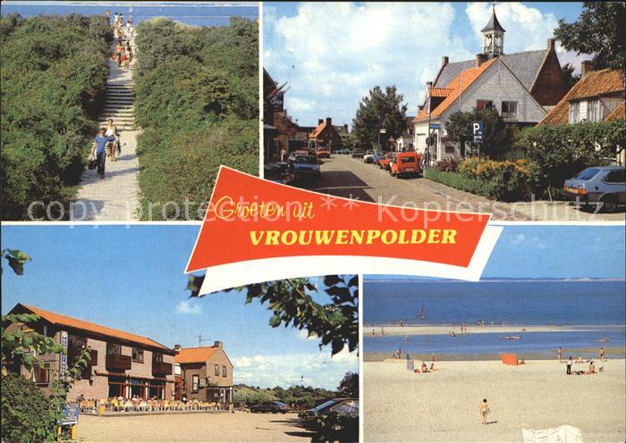 Vrouwenpolder Kirche Strand