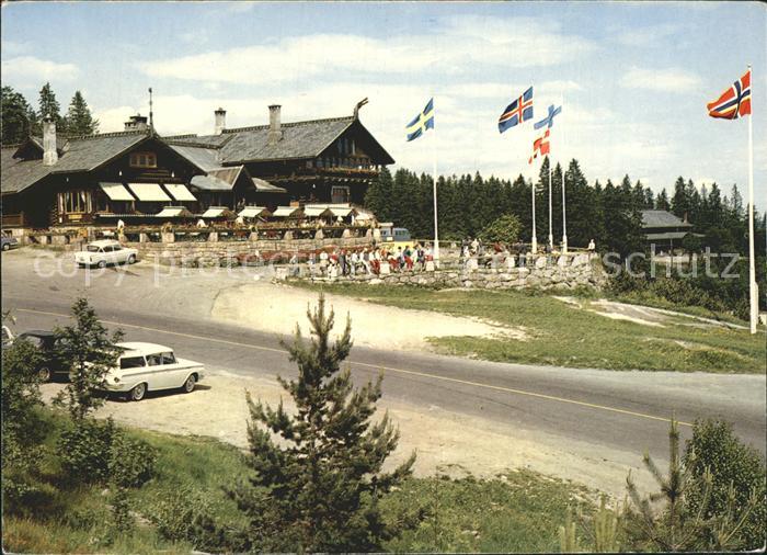 Oslo Norwegen Frognerseteren Restaurant