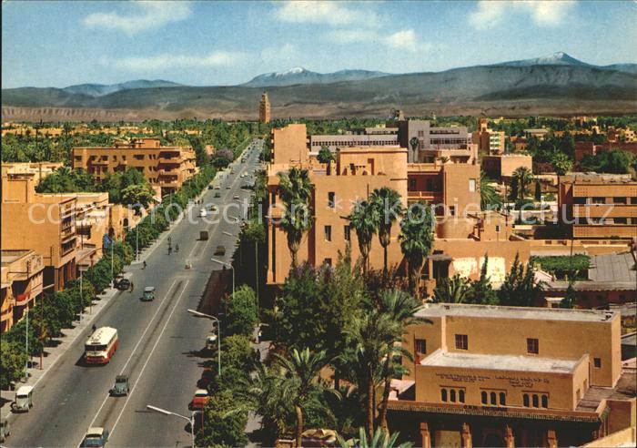 Marrakech Marrakesch Avenue Mohammed V