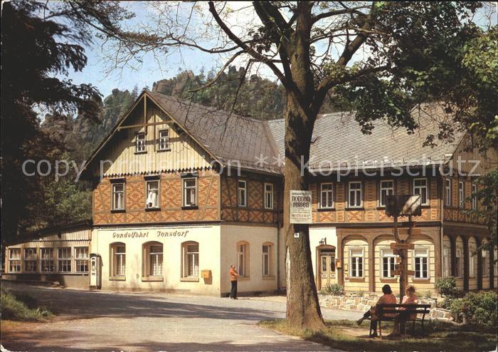 Jonsdorf HO Gaststaette Gondelfahrt