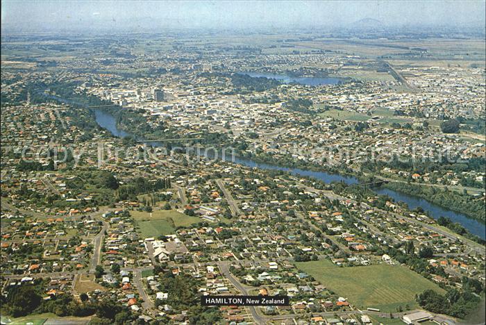 Hamilton Waikato Fliegeraufnahme