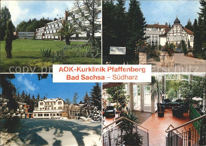 Bad Sachsa Harz AOK Kurklinik Pfaffenberg