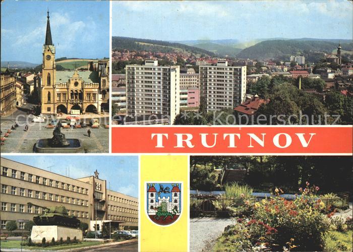 Trutnov Namesti Radnice Celkovy pohled Budova ONV Park