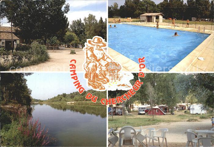 Cardet Camping du Chercheur d Or Piscine Tennis Jeux