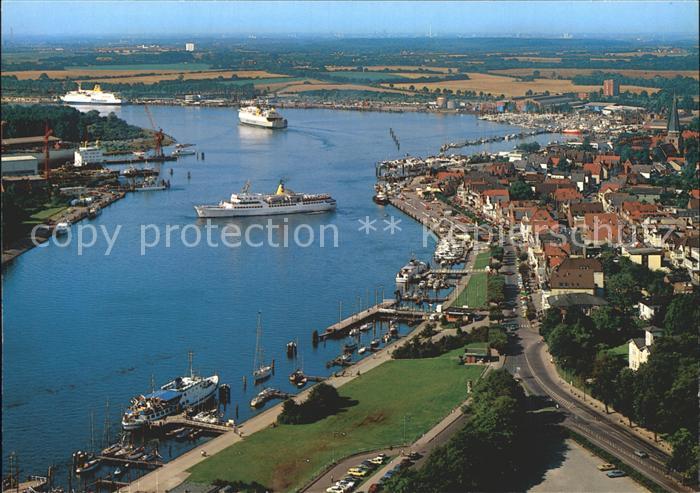 Travemuende Ostseebad Fliegeraufnahme