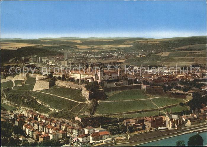WueRZBURG Bayern Schloss Fliegeraufnahme