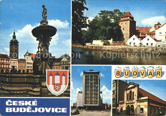 Ceske Budejovice Samsonova kasna Malse Zelezna panna Kavarna Perla Restaurace