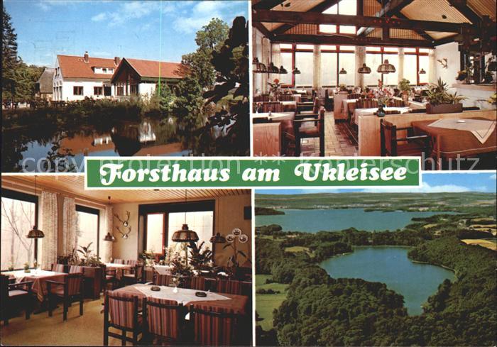 Sielbeck Holsteinische Schweiz Forsthaus am Ukleisee Restaurant