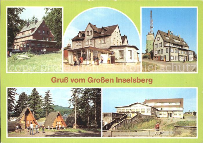 Grosser Inselsberg Haus am Reitstein Ferienheim HO Gaststaette Stadt Gotha Jugen