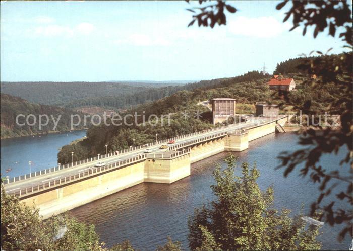 Rappbodetalsperre Sperrmauer Stausee