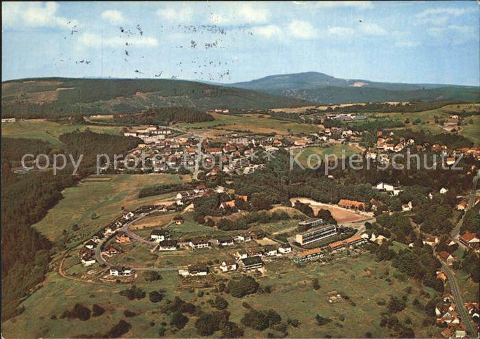 St Andreasberg Harz Bergstadt Fliegeraufnahme