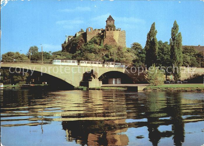Halle Saale Burg Giebichenstein Bruecke