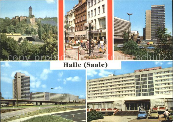 Halle Saale Burg Giebichenstein Klement Gottwald Strasse Thaelmannplatz Interhot