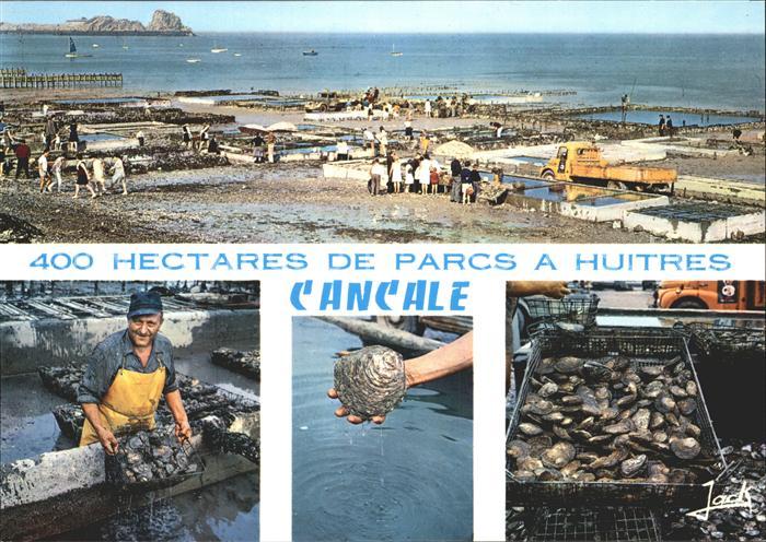 Cancale Parcs a huitres Austernfischerei