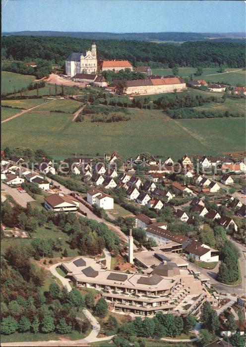 Neresheim Samariterstift Benediktinerabtei Fliegeraufnahme