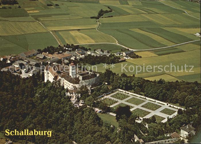 Loosdorf Schloss Schallaburg Fliegeraufnahme