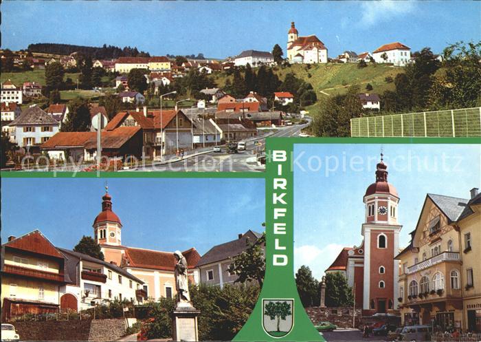 Birkfeld Ortsansichten mit Kirche
