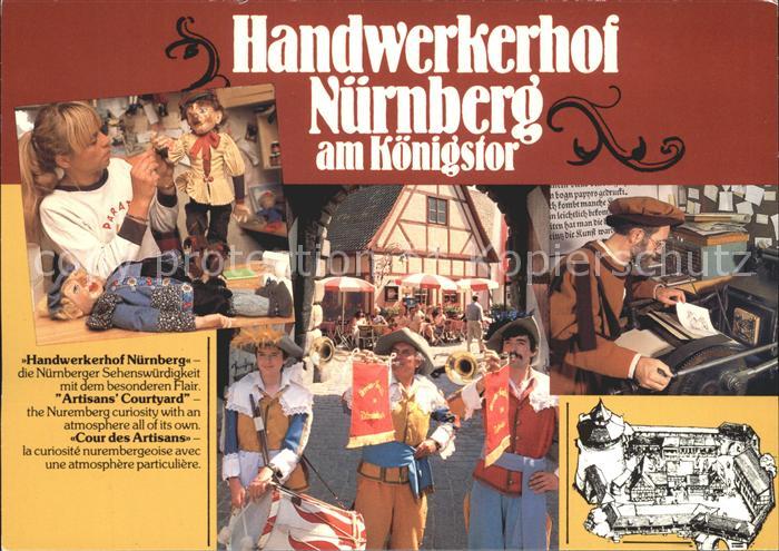 NueRNBERG  CITY Handwerkerhof am Koenigstor