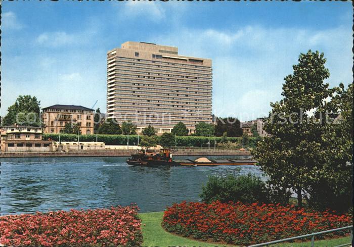 Frankfurt Main Partie am Main Hotel Frankfurt Intercontinental